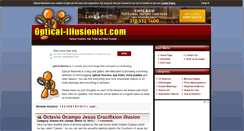 Desktop Screenshot of optical-illusionist.com
